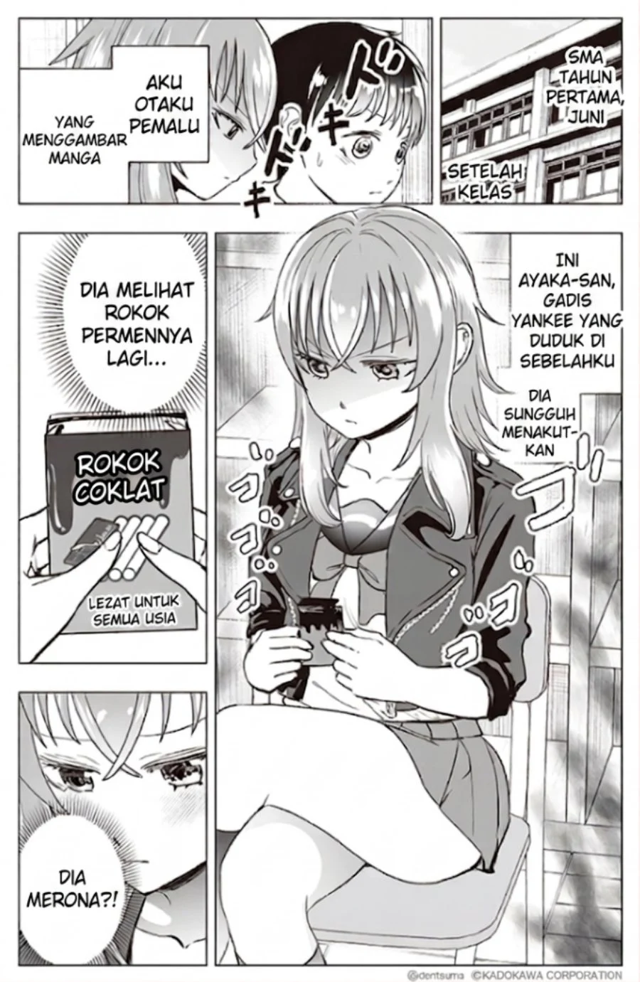 Tonari no Seki no Yankee JK no Jakuten Chapter 30 - halaman 2
