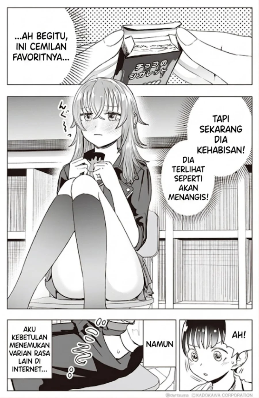 Tonari no Seki no Yankee JK no Jakuten Chapter 30 - halaman 3