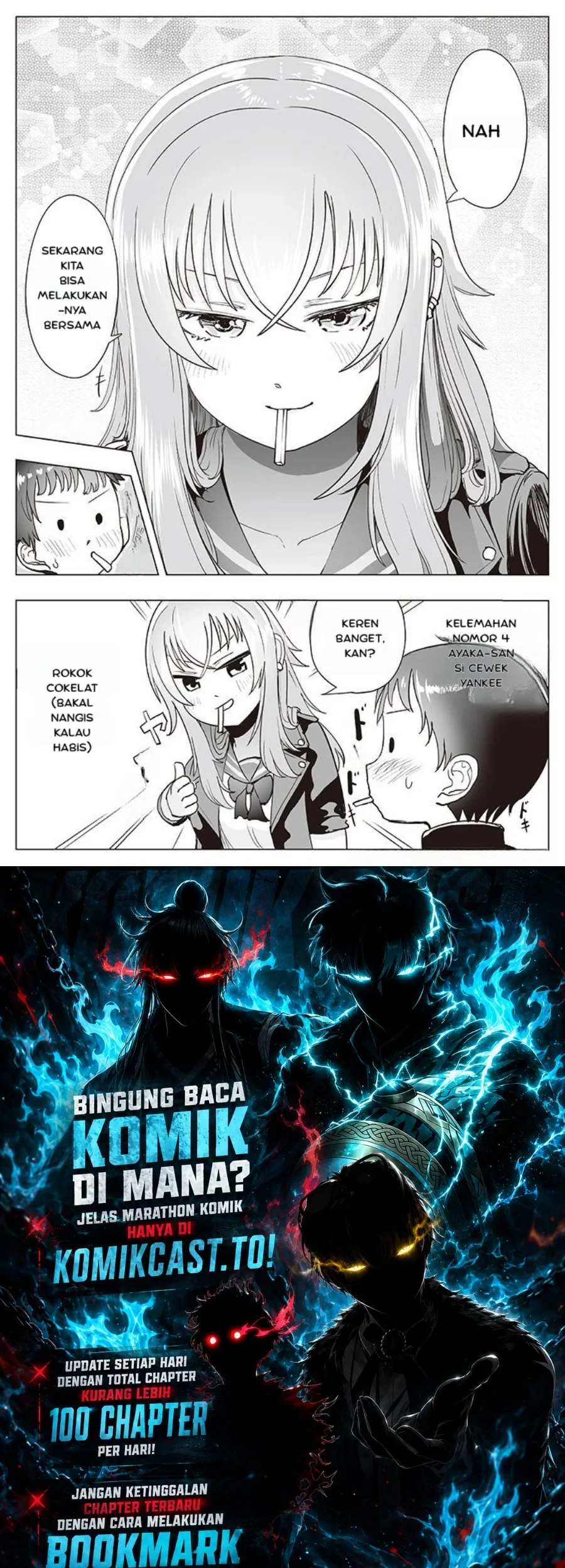Tonari no Seki no Yankee JK no Jakuten Chapter 4 - halaman 6