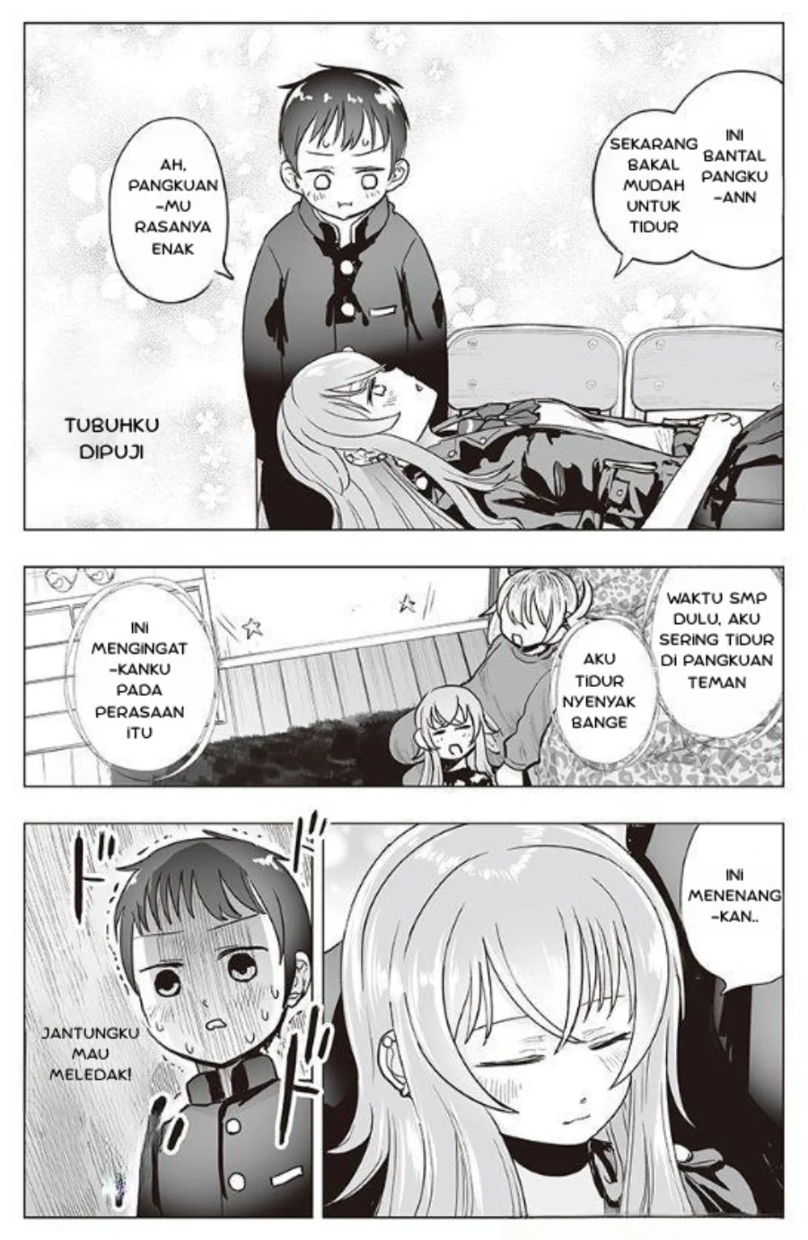 Tonari no Seki no Yankee JK no Jakuten Chapter 5 - halaman 3
