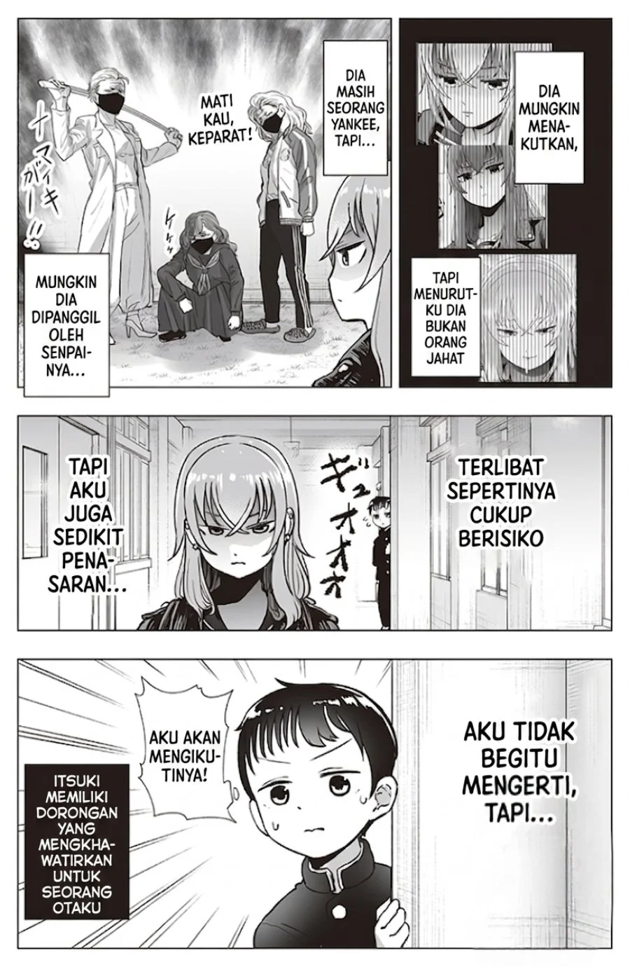 Tonari no Seki no Yankee JK no Jakuten Chapter 6 - halaman 2
