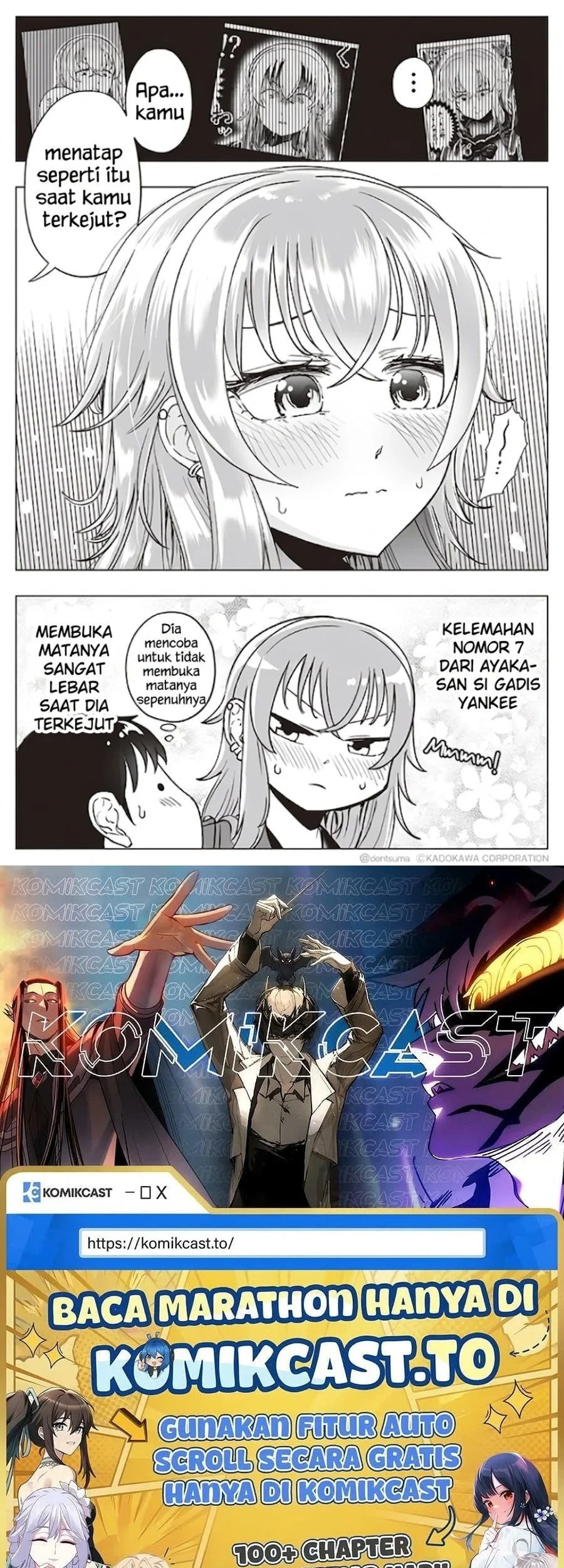 Tonari no Seki no Yankee JK no Jakuten Chapter 7 - halaman 4