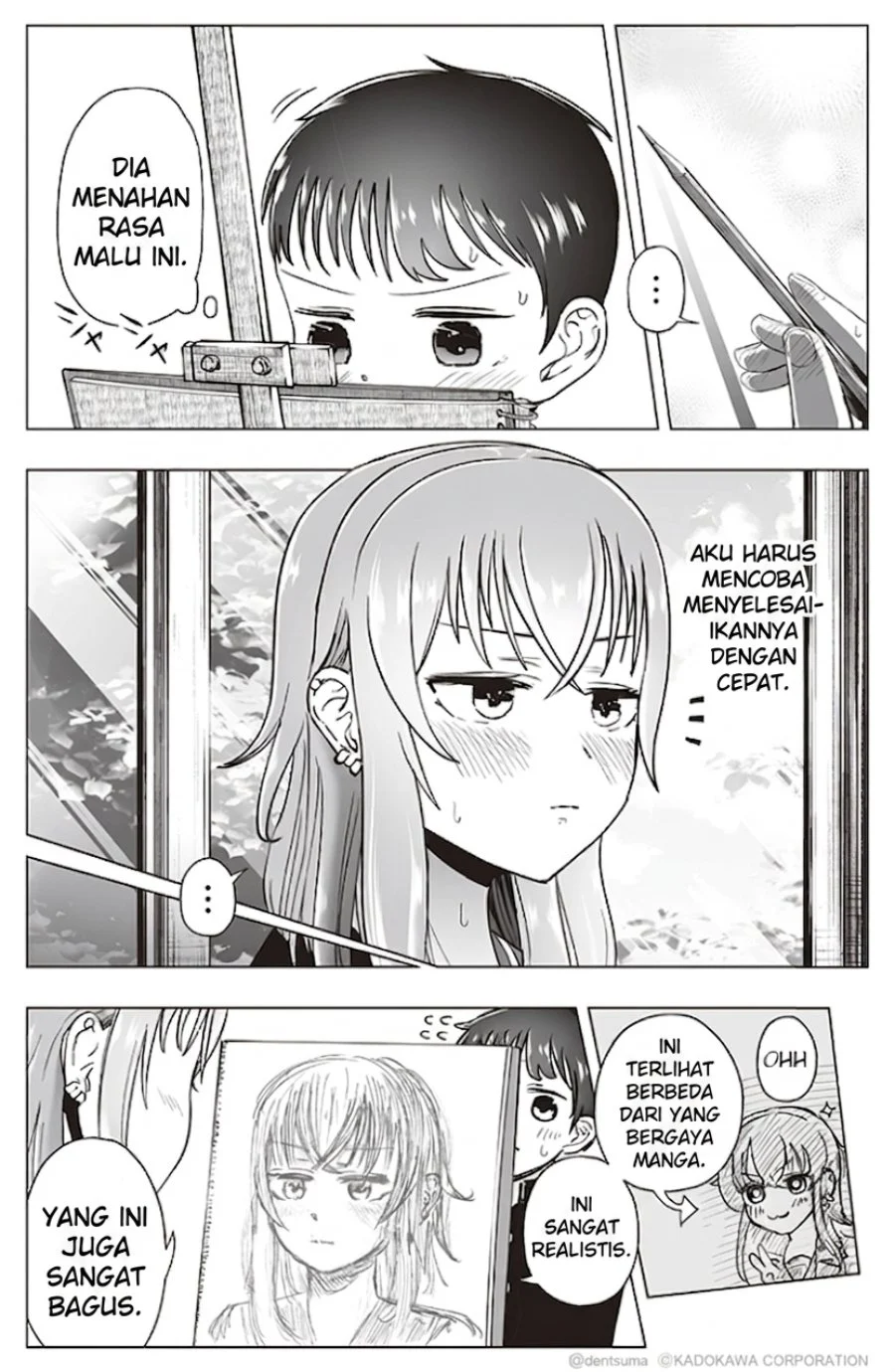 Tonari no Seki no Yankee JK no Jakuten Chapter 8 - halaman 3