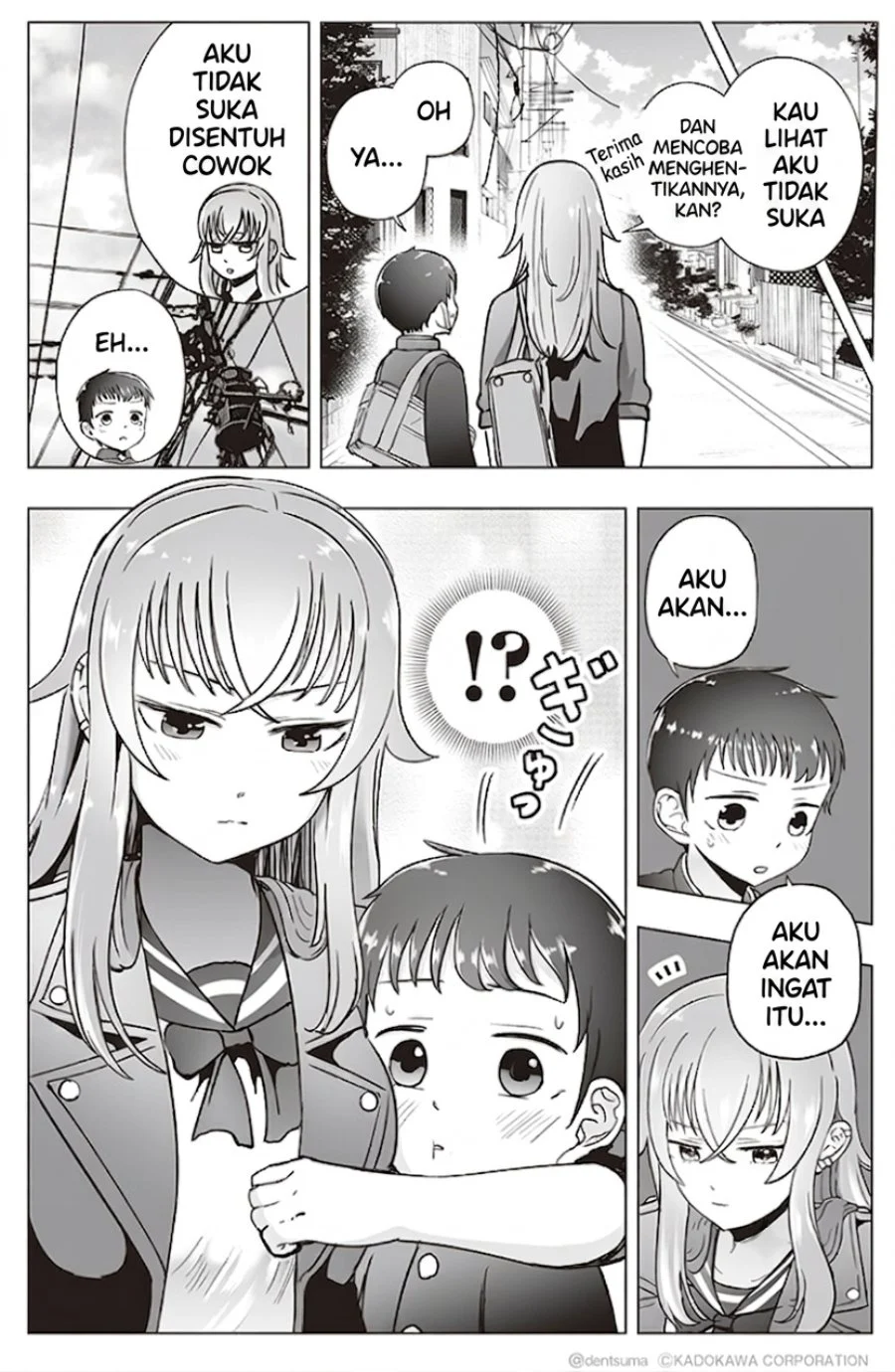 Tonari no Seki no Yankee JK no Jakuten Chapter 9 - halaman 3