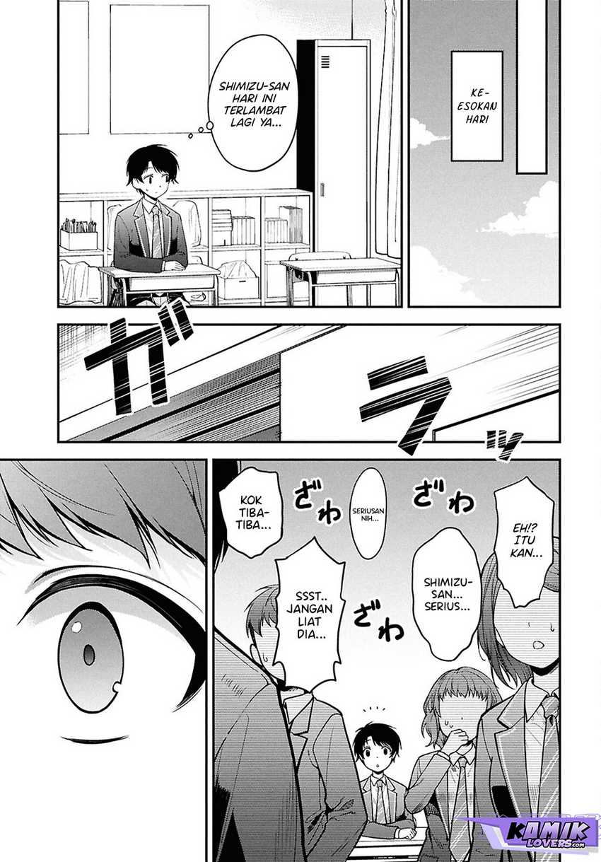 Tonari no Seki no Yankee Shimizu-san ga Kami o Kuroku Sometekita Chapter 1 - halaman 11