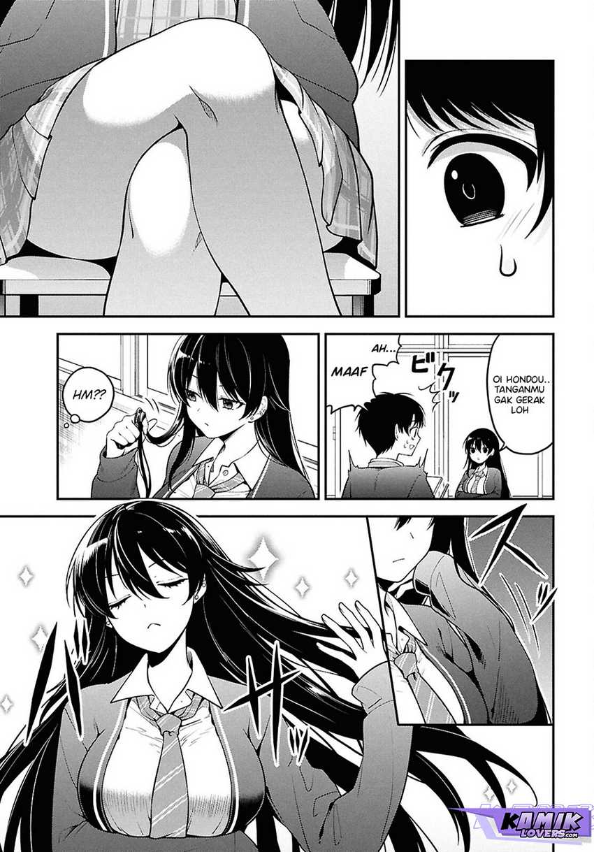 Tonari no Seki no Yankee Shimizu-san ga Kami o Kuroku Sometekita Chapter 1 - halaman 18