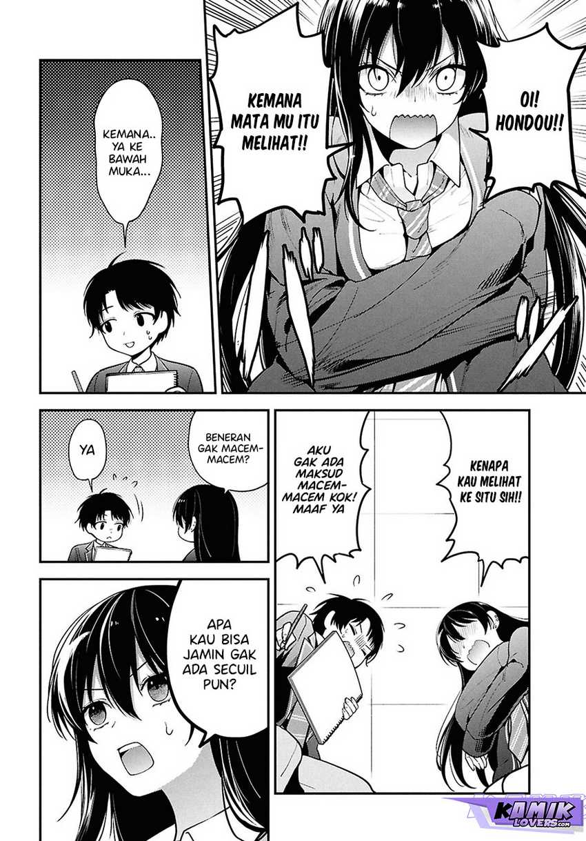 Tonari no Seki no Yankee Shimizu-san ga Kami o Kuroku Sometekita Chapter 1 - halaman 21