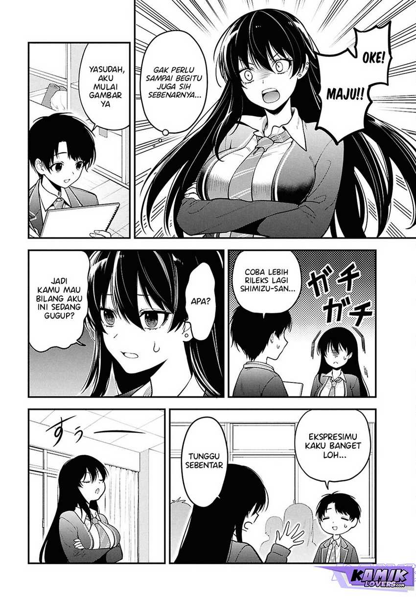 Tonari no Seki no Yankee Shimizu-san ga Kami o Kuroku Sometekita Chapter 1 - halaman 25