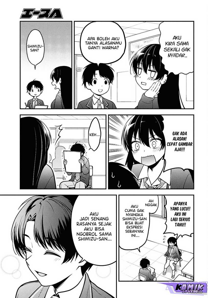 Tonari no Seki no Yankee Shimizu-san ga Kami o Kuroku Sometekita Chapter 1 - halaman 28