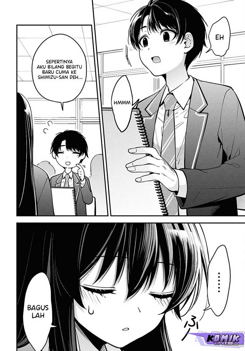 Tonari no Seki no Yankee Shimizu-san ga Kami o Kuroku Sometekita Chapter 1 - halaman 30