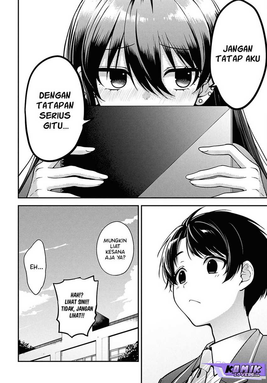 Tonari no Seki no Yankee Shimizu-san ga Kami o Kuroku Sometekita Chapter 1 - halaman 34