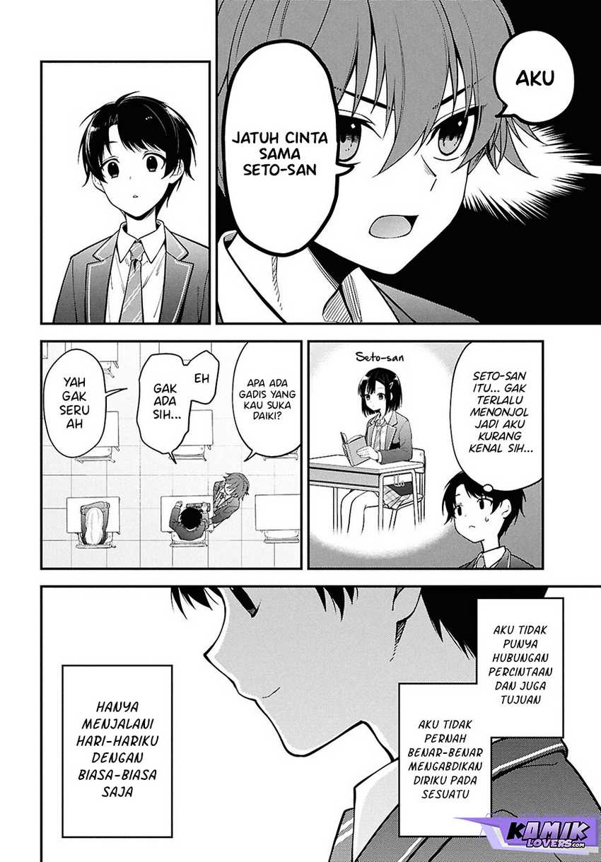 Tonari no Seki no Yankee Shimizu-san ga Kami o Kuroku Sometekita Chapter 1 - halaman 8