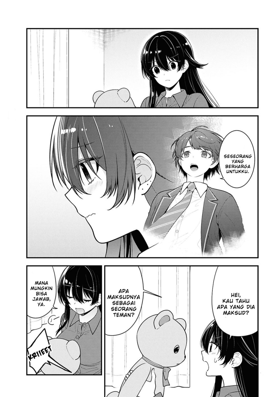 Tonari no Seki no Yankee Shimizu-san ga Kami o Kuroku Sometekita Chapter 10 - halaman 1