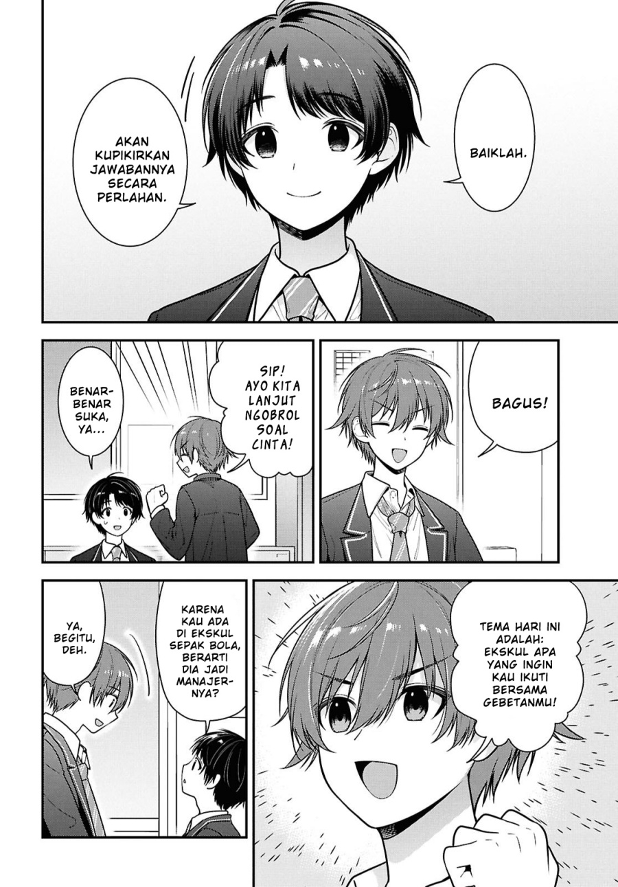 Tonari no Seki no Yankee Shimizu-san ga Kami o Kuroku Sometekita Chapter 10 - halaman 10