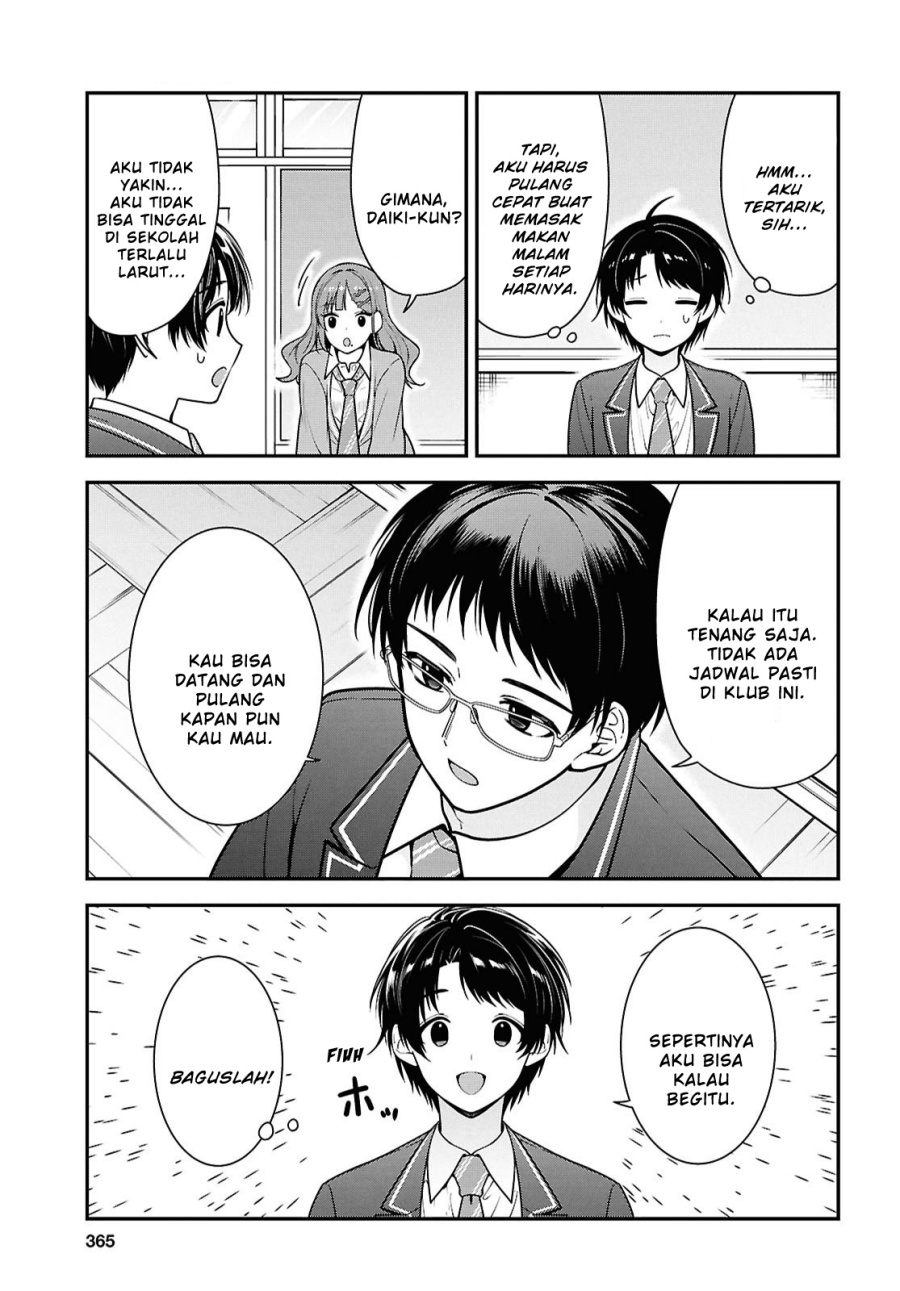 Tonari no Seki no Yankee Shimizu-san ga Kami o Kuroku Sometekita Chapter 10 - halaman 23