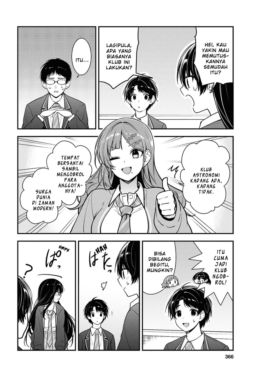 Tonari no Seki no Yankee Shimizu-san ga Kami o Kuroku Sometekita Chapter 10 - halaman 24
