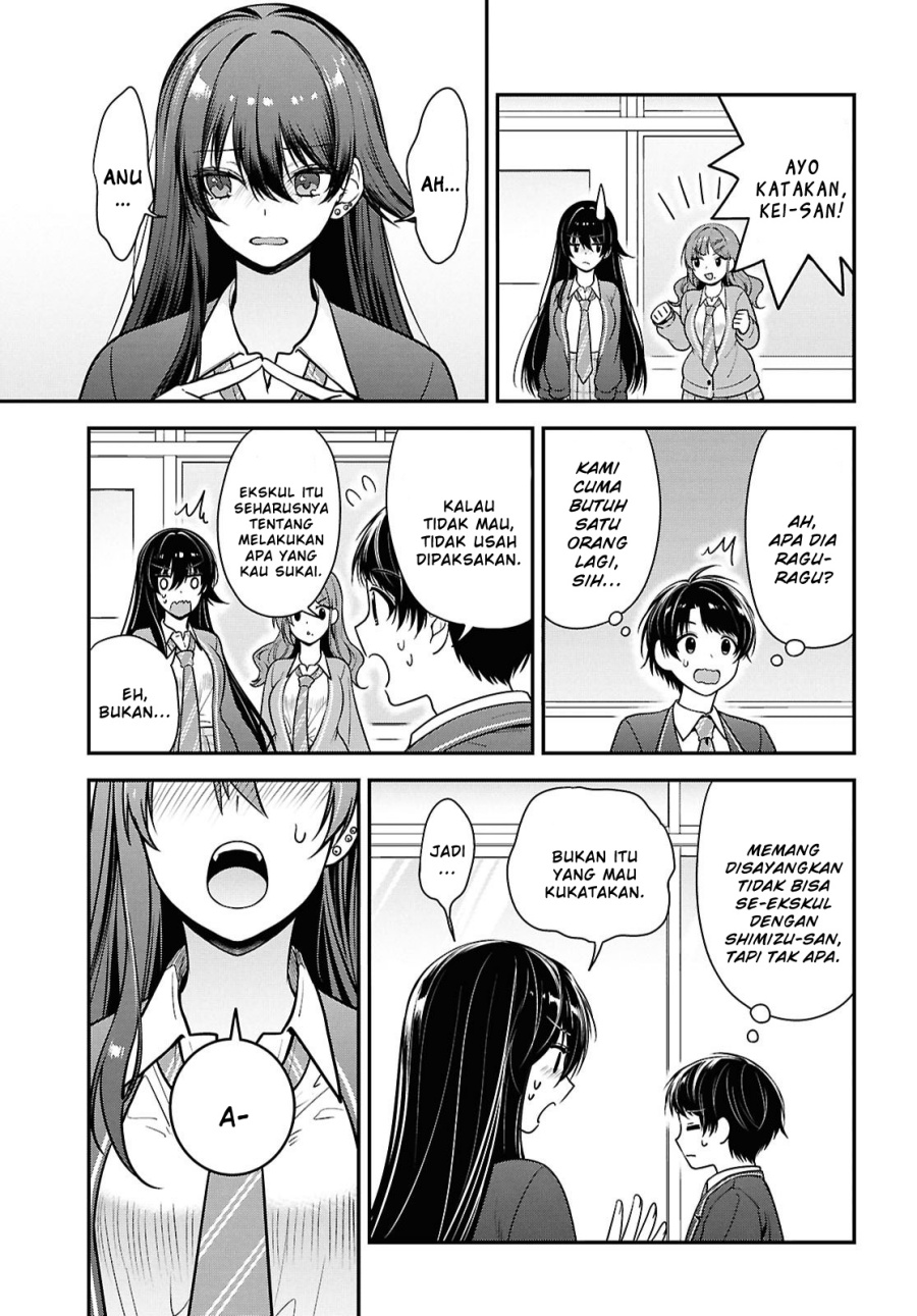 Tonari no Seki no Yankee Shimizu-san ga Kami o Kuroku Sometekita Chapter 10 - halaman 31