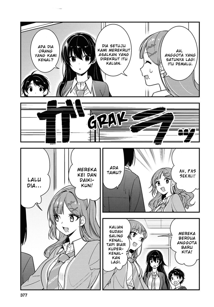 Tonari no Seki no Yankee Shimizu-san ga Kami o Kuroku Sometekita Chapter 10 - halaman 34