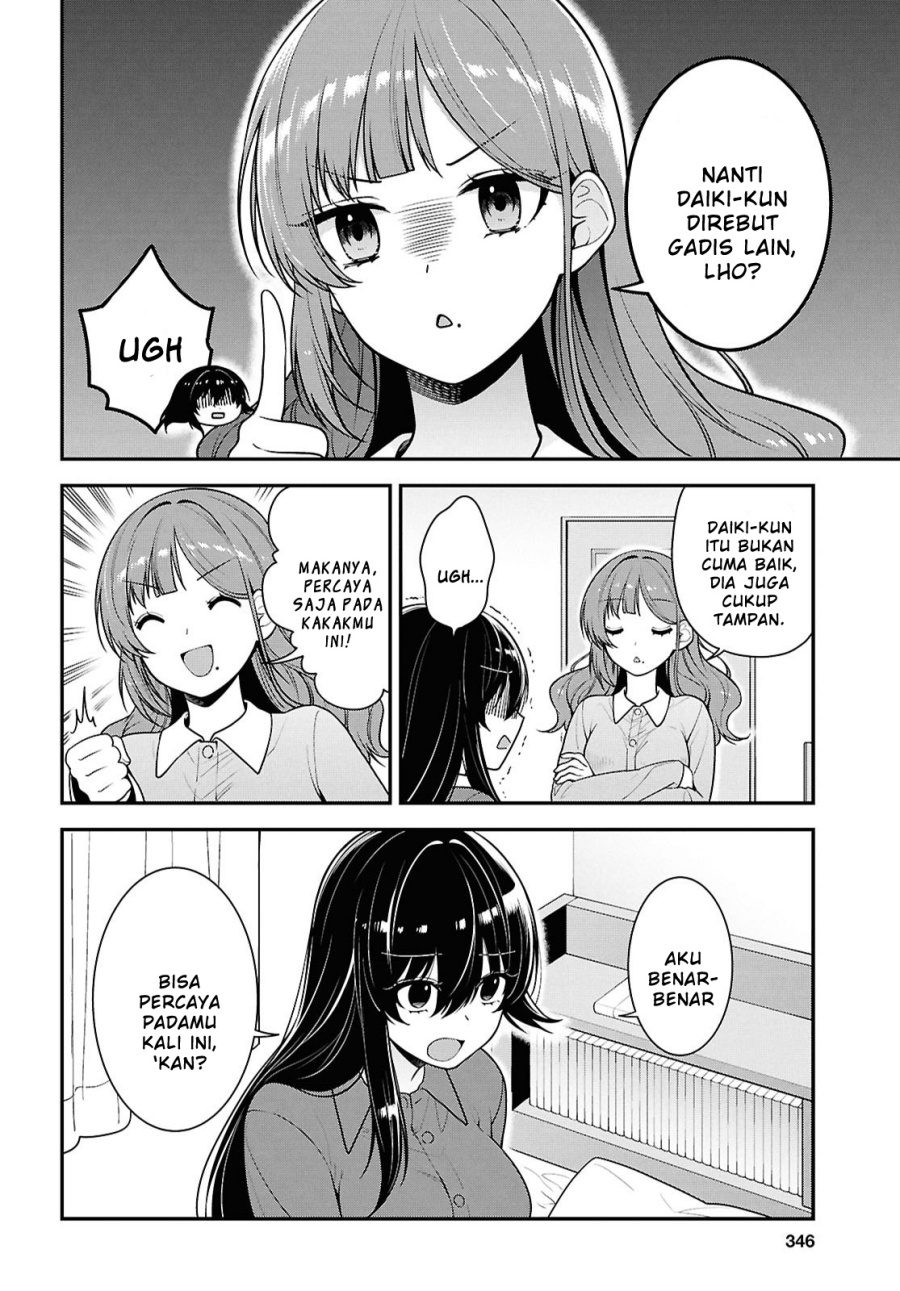 Tonari no Seki no Yankee Shimizu-san ga Kami o Kuroku Sometekita Chapter 10 - halaman 4