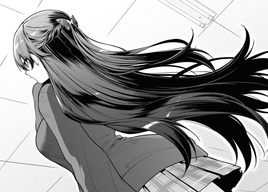 Tonari no Seki no Yankee Shimizu-san ga Kami o Kuroku Sometekita Chapter 11 - halaman 9