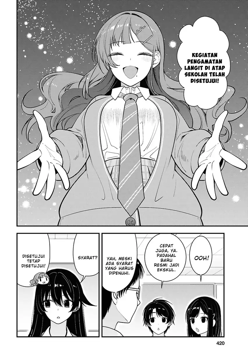 Tonari no Seki no Yankee Shimizu-san ga Kami o Kuroku Sometekita Chapter 12 - halaman 10