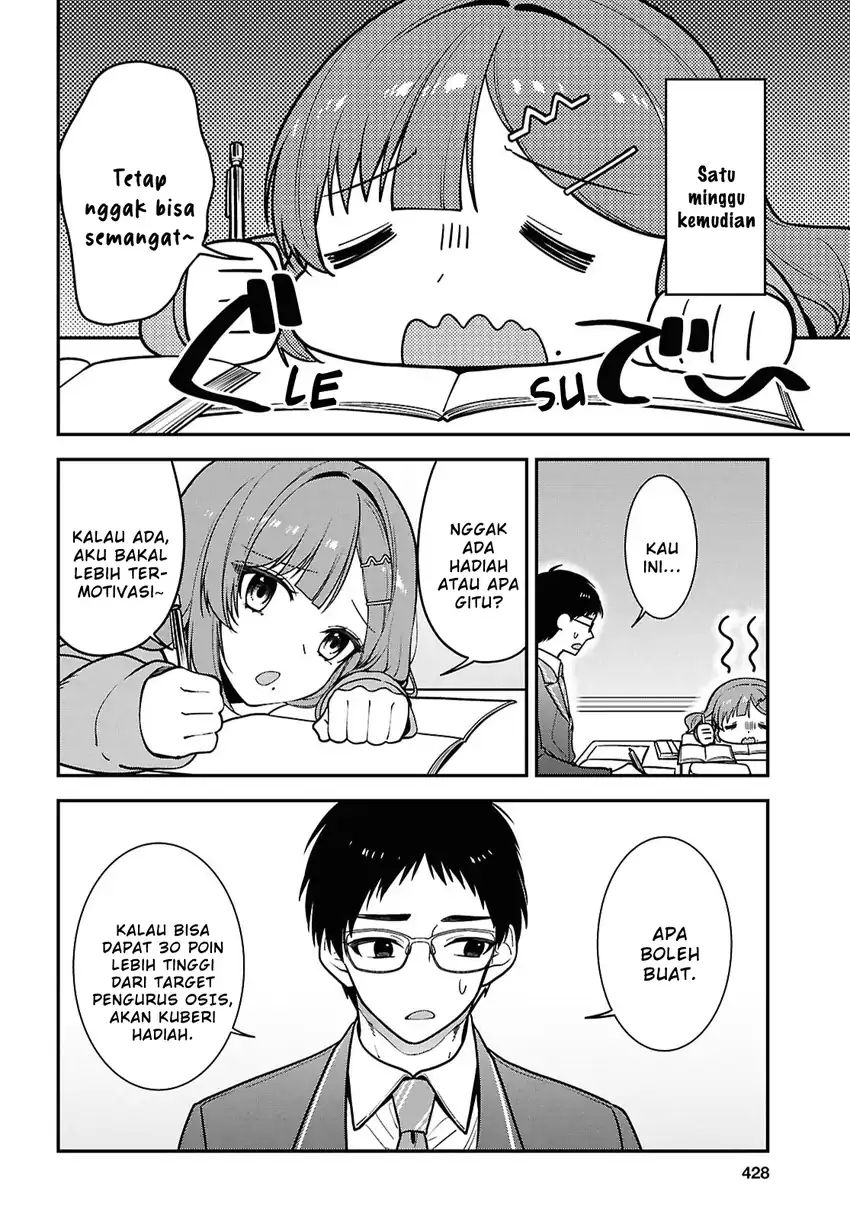 Tonari no Seki no Yankee Shimizu-san ga Kami o Kuroku Sometekita Chapter 12 - halaman 18