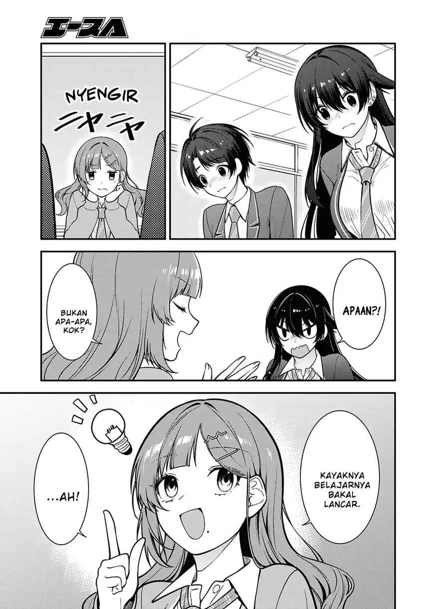 Tonari no Seki no Yankee Shimizu-san ga Kami o Kuroku Sometekita Chapter 12 - halaman 29