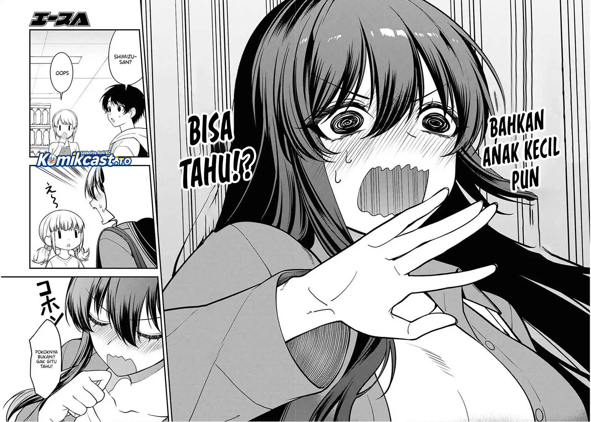 Tonari no Seki no Yankee Shimizu-san ga Kami o Kuroku Sometekita Chapter 13 - halaman 30