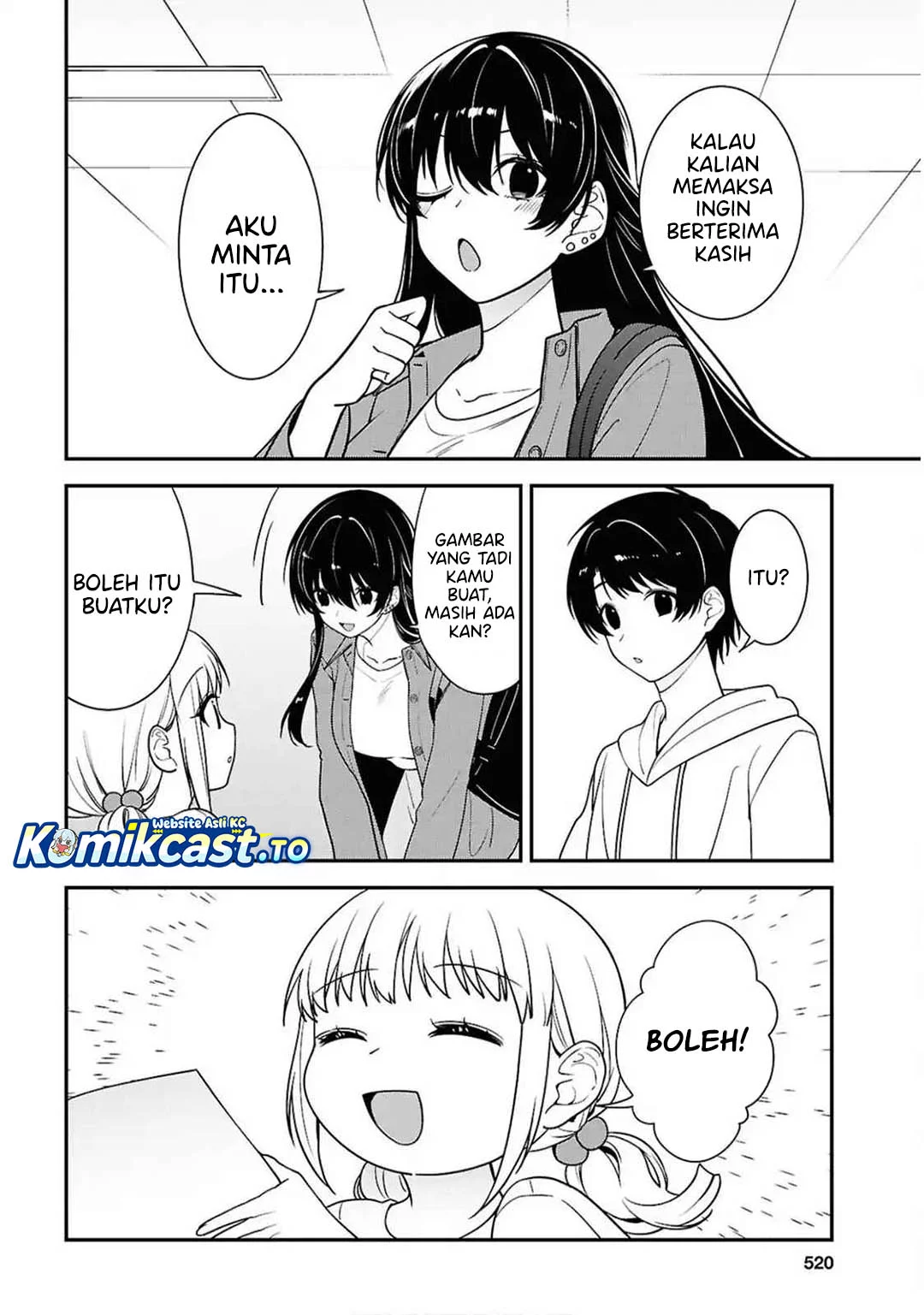 Tonari no Seki no Yankee Shimizu-san ga Kami o Kuroku Sometekita Chapter 13 - halaman 31