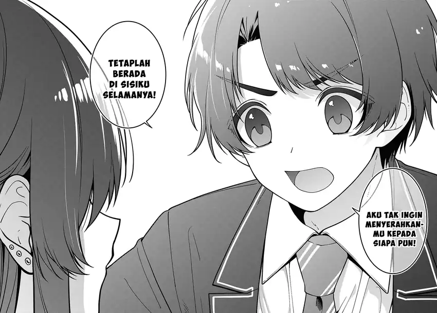 Tonari no Seki no Yankee Shimizu-san ga Kami o Kuroku Sometekita Chapter 14 - halaman 22