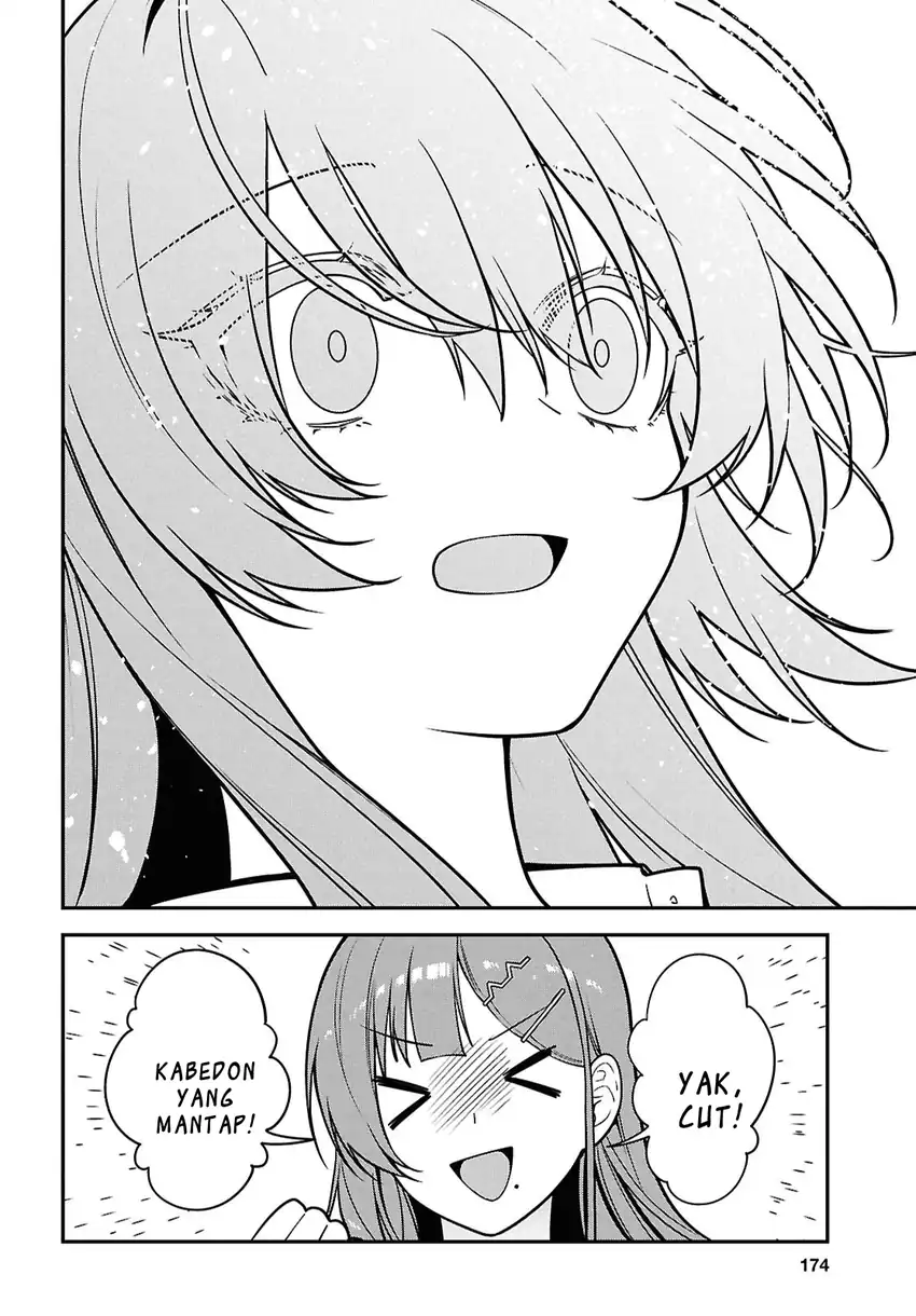 Tonari no Seki no Yankee Shimizu-san ga Kami o Kuroku Sometekita Chapter 14 - halaman 23