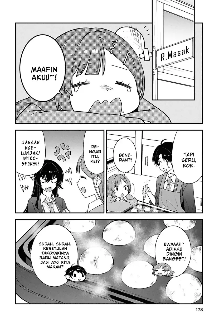 Tonari no Seki no Yankee Shimizu-san ga Kami o Kuroku Sometekita Chapter 14 - halaman 27