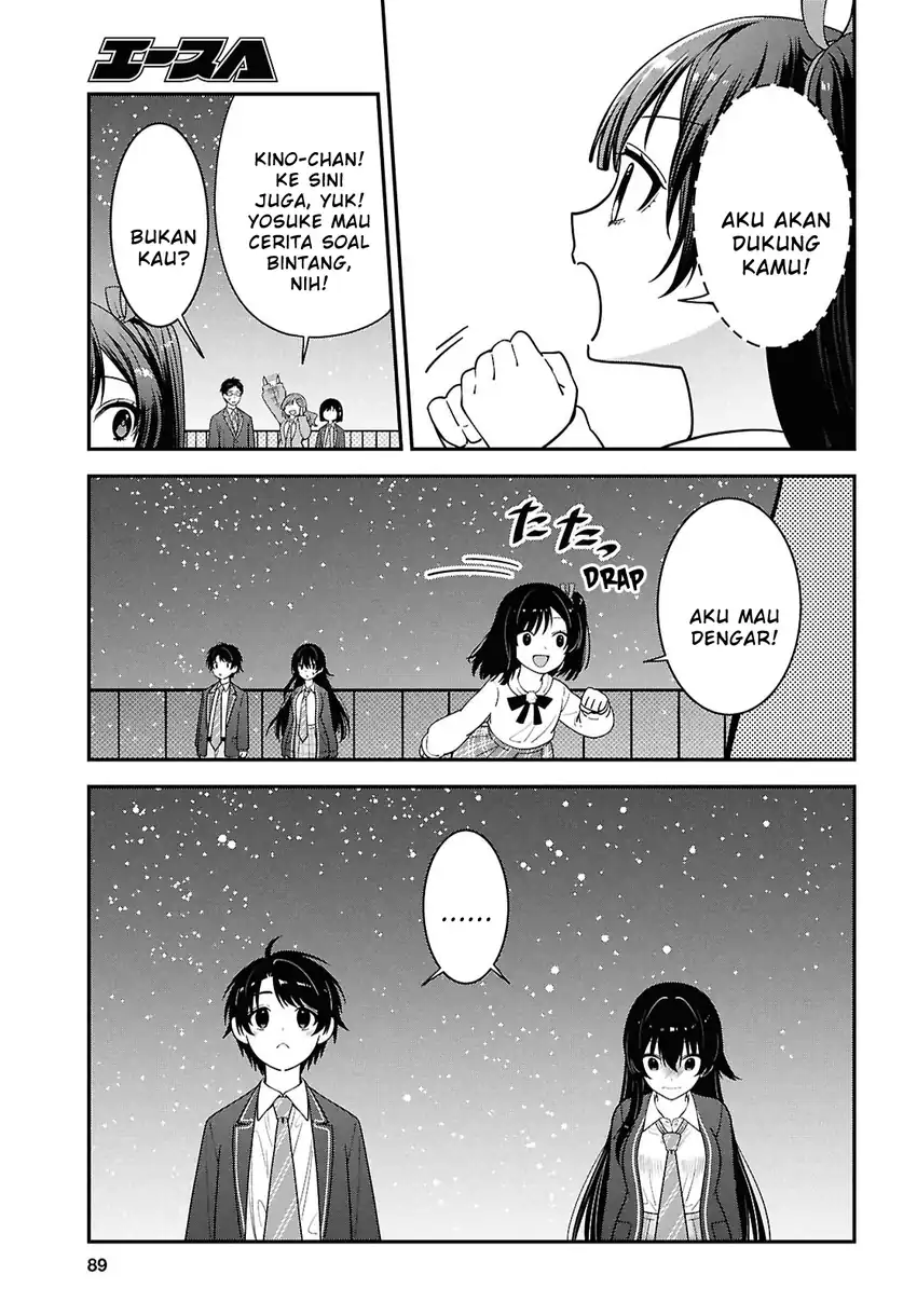 Tonari no Seki no Yankee Shimizu-san ga Kami o Kuroku Sometekita Chapter 15 - halaman 26