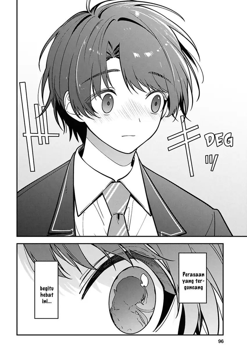 Tonari no Seki no Yankee Shimizu-san ga Kami o Kuroku Sometekita Chapter 15 - halaman 32