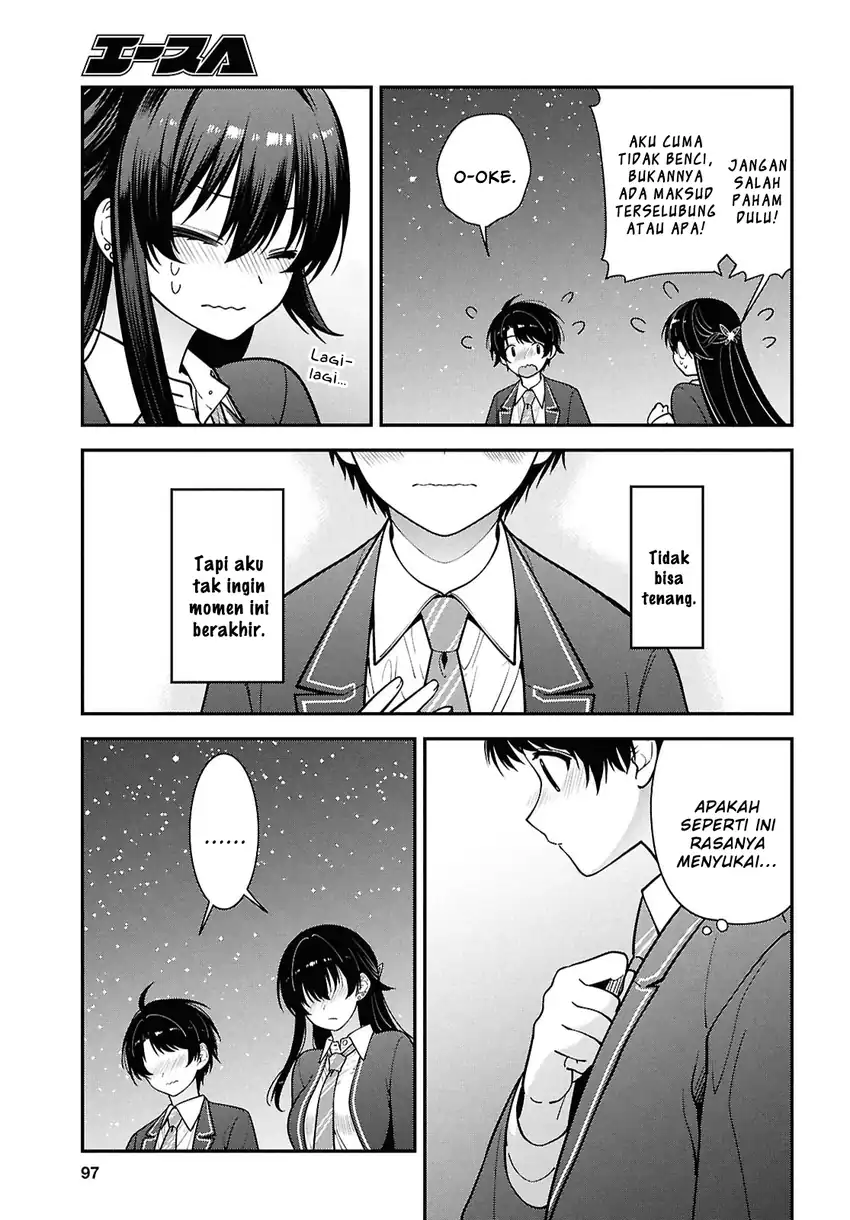 Tonari no Seki no Yankee Shimizu-san ga Kami o Kuroku Sometekita Chapter 15 - halaman 33