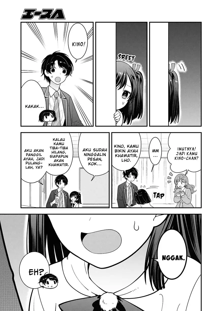 Tonari no Seki no Yankee Shimizu-san ga Kami o Kuroku Sometekita Chapter 15 - halaman 5