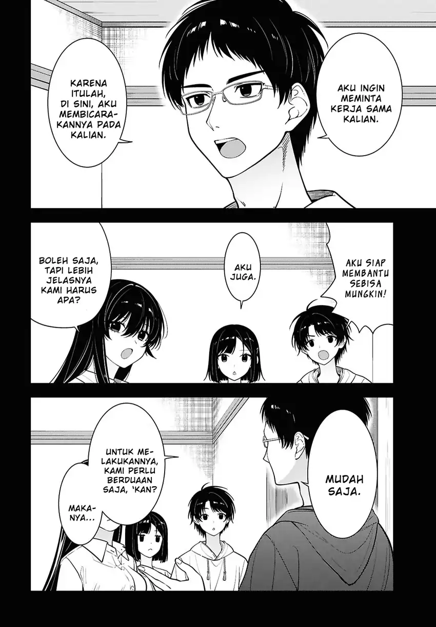 Tonari no Seki no Yankee Shimizu-san ga Kami o Kuroku Sometekita Chapter 16 - halaman 10