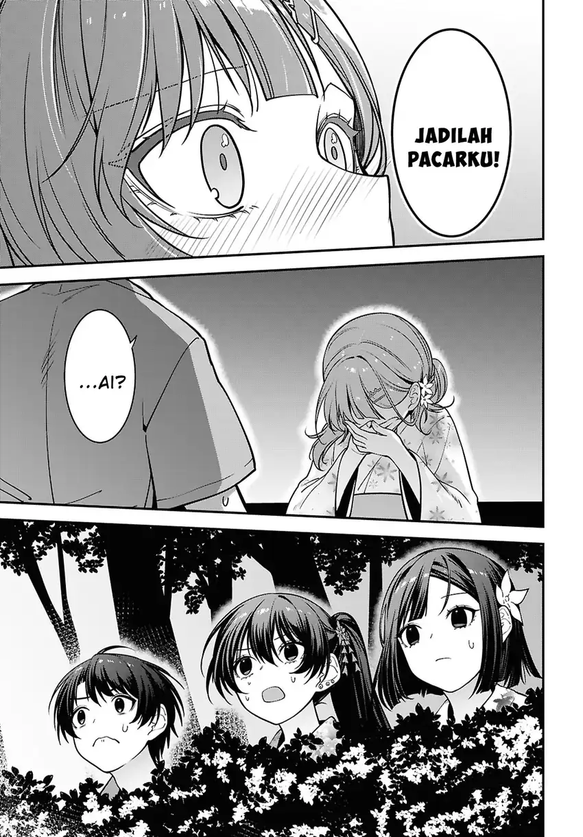 Tonari no Seki no Yankee Shimizu-san ga Kami o Kuroku Sometekita Chapter 16 - halaman 25