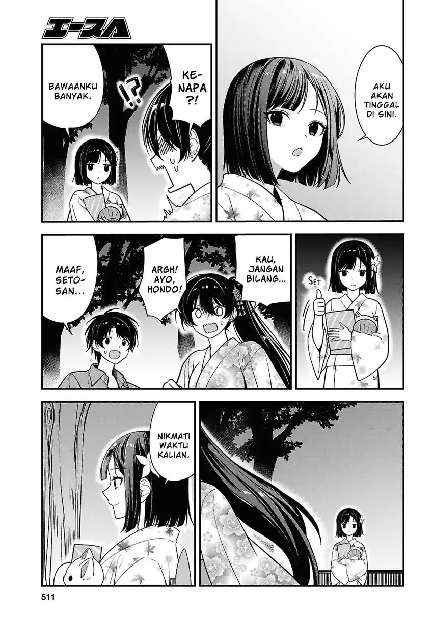 Tonari no Seki no Yankee Shimizu-san ga Kami o Kuroku Sometekita Chapter 16 - halaman 29