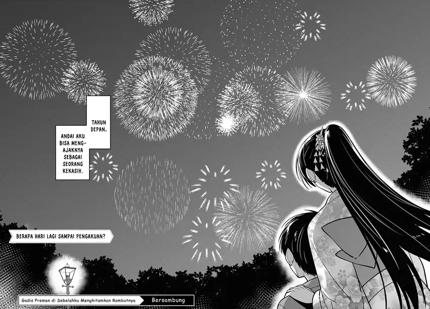 Tonari no Seki no Yankee Shimizu-san ga Kami o Kuroku Sometekita Chapter 16 - halaman 40