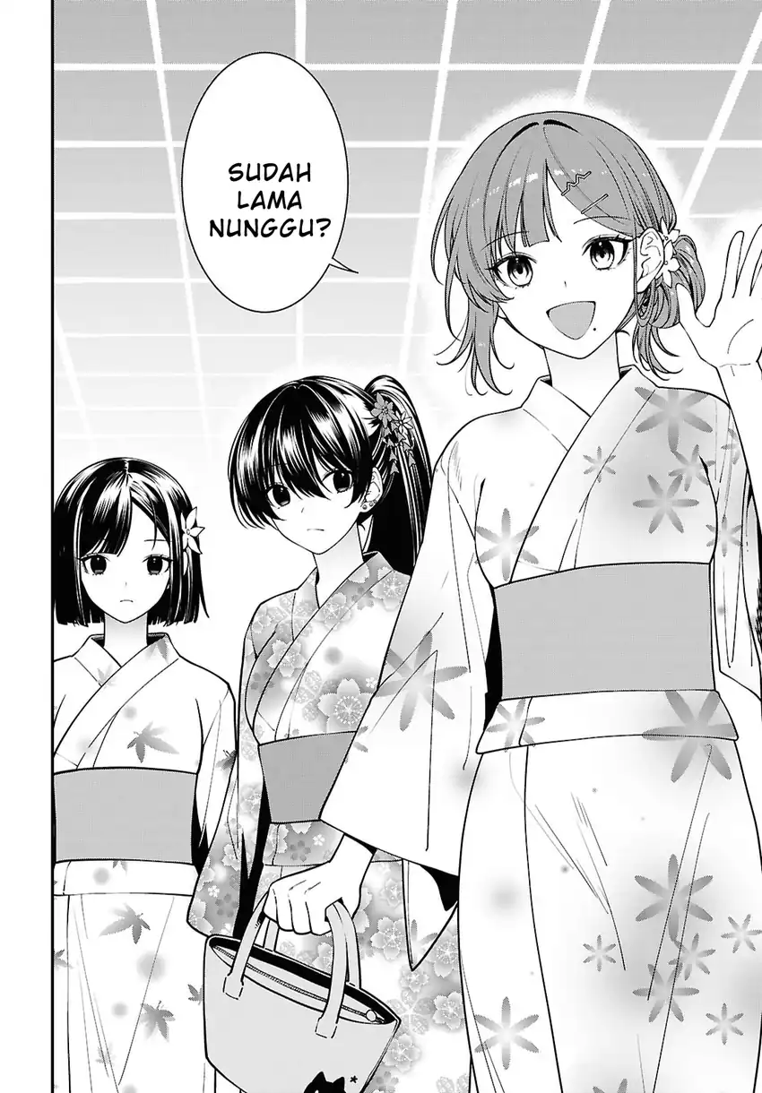 Tonari no Seki no Yankee Shimizu-san ga Kami o Kuroku Sometekita Chapter 16 - halaman 6