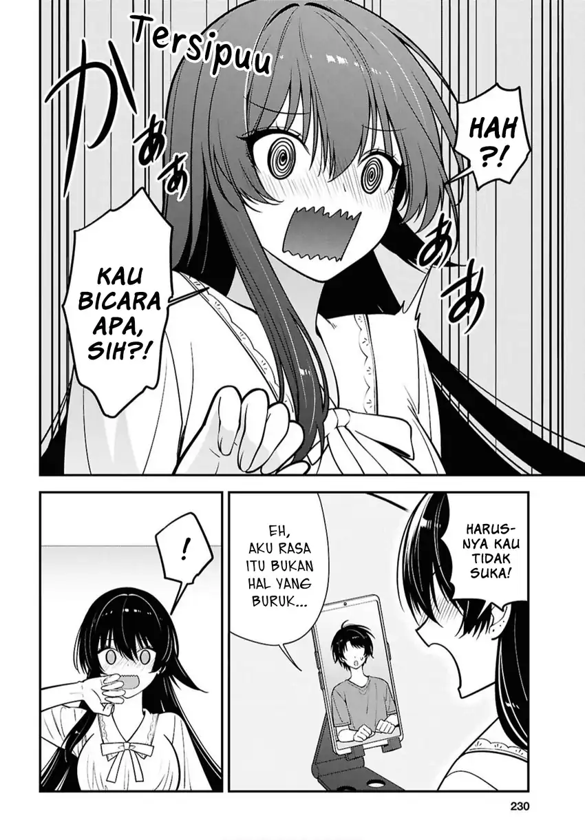 Tonari no Seki no Yankee Shimizu-san ga Kami o Kuroku Sometekita Chapter 17 - halaman 14