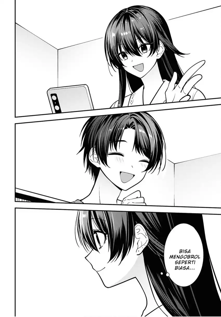 Tonari no Seki no Yankee Shimizu-san ga Kami o Kuroku Sometekita Chapter 17 - halaman 9