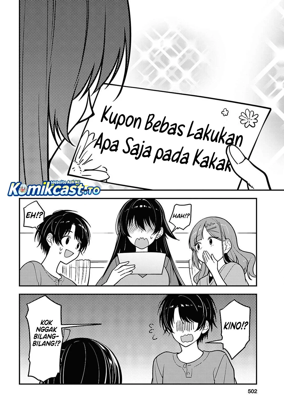 Tonari no Seki no Yankee Shimizu-san ga Kami o Kuroku Sometekita Chapter 18 - halaman 11