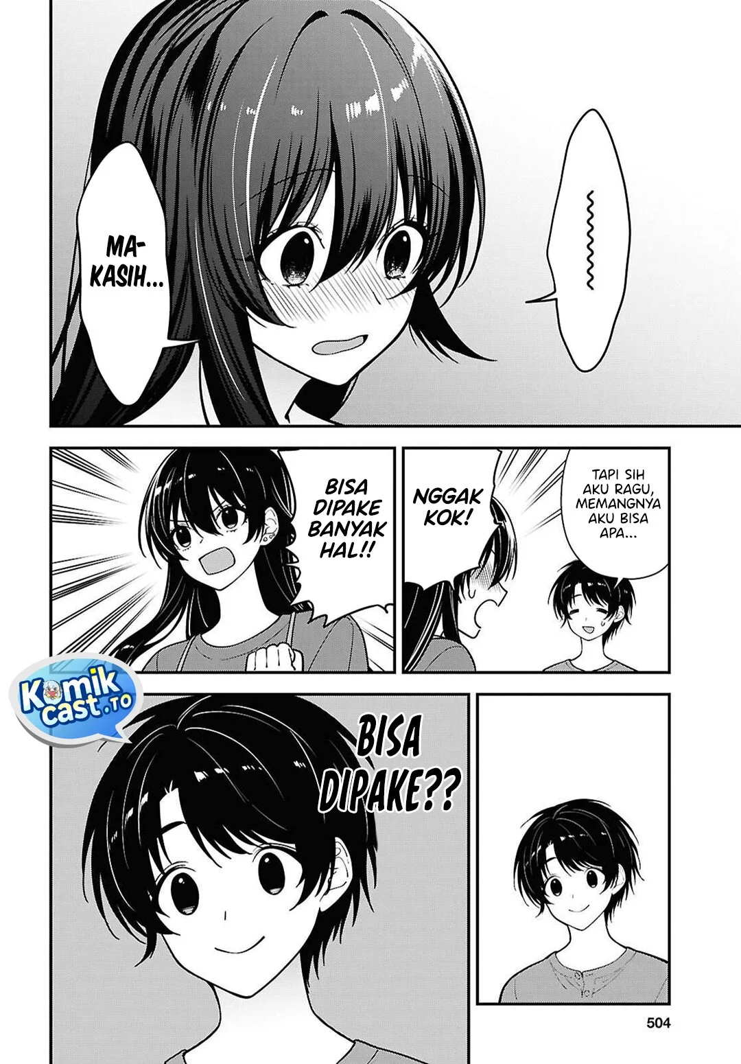 Tonari no Seki no Yankee Shimizu-san ga Kami o Kuroku Sometekita Chapter 18 - halaman 13