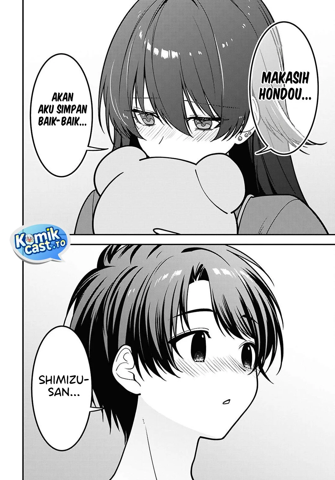 Tonari no Seki no Yankee Shimizu-san ga Kami o Kuroku Sometekita Chapter 18 - halaman 9