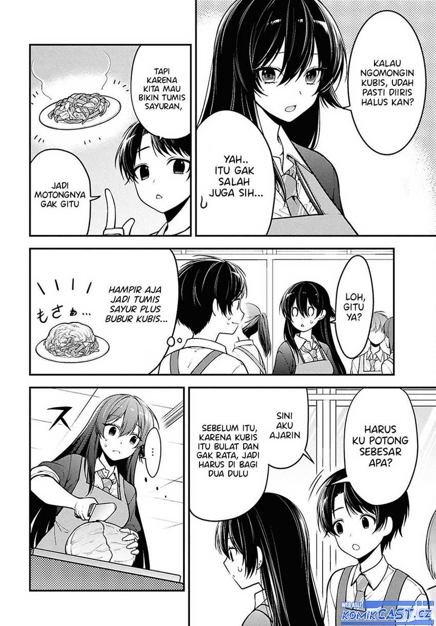 Tonari no Seki no Yankee Shimizu-san ga Kami o Kuroku Sometekita Chapter 2 - halaman 15