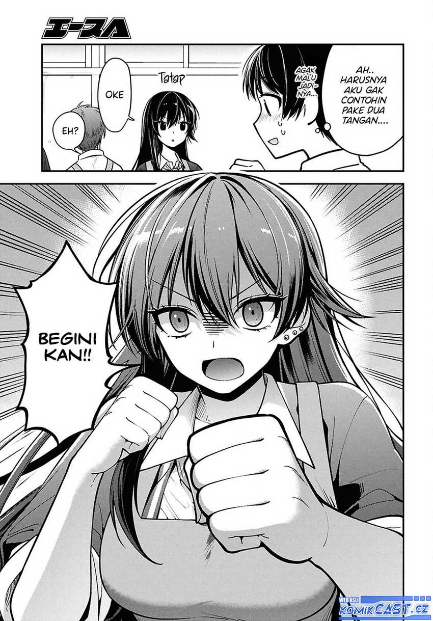 Tonari no Seki no Yankee Shimizu-san ga Kami o Kuroku Sometekita Chapter 2 - halaman 18