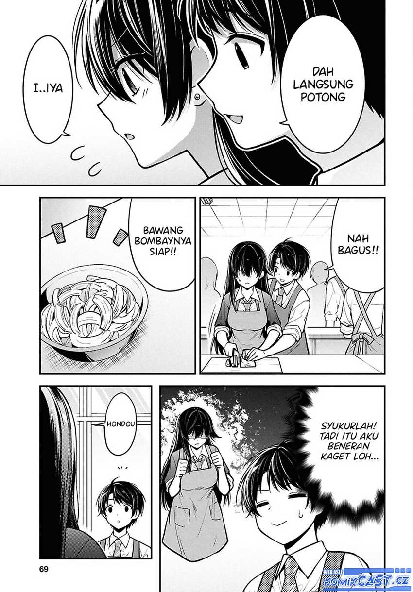 Tonari no Seki no Yankee Shimizu-san ga Kami o Kuroku Sometekita Chapter 2 - halaman 26