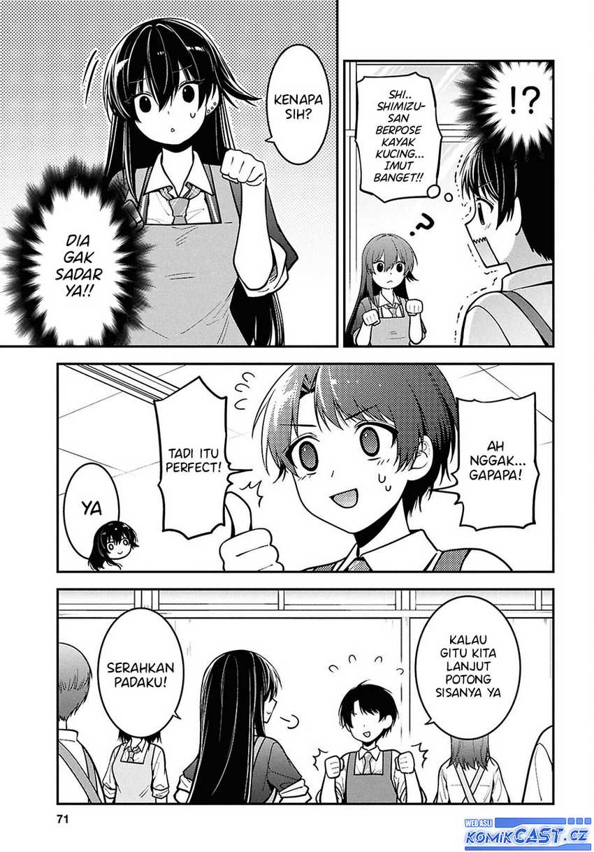 Tonari no Seki no Yankee Shimizu-san ga Kami o Kuroku Sometekita Chapter 2 - halaman 28